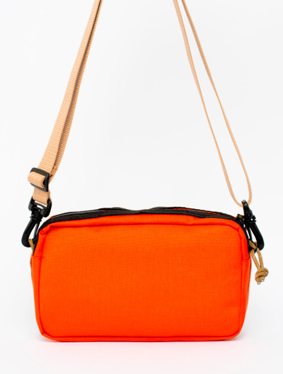 Сумка Якорь Таблетка Бежевый Твил / Морковный Нейлон фото 6