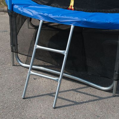 Батут «Winner Classic» (8 футов / 244 см, верхняя + нижняя защитные сетки и лестница в комплекте)