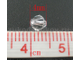бусина стеклянная граненая "Биконус" 4 мм, цвет-бесцветная, 20 шт/уп