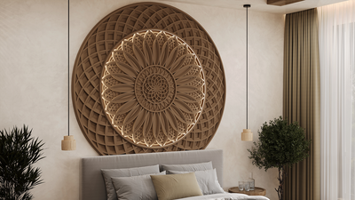 Панно гипсовое SHANGRILA артикул SPN11