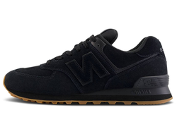 New Balance 574 Black Gum мужские