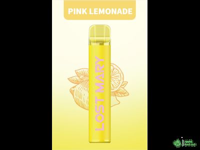 Одноразовая электронная сигарета LOST MARY CM1500, 2%, 4,8 мл, 850 мАч, 1500 затяжек (Pink Lemonade)