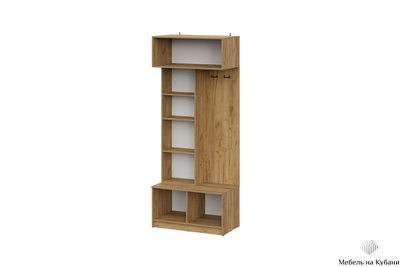 Авиньон прихожая Дуб крафт золотой/Графит серый