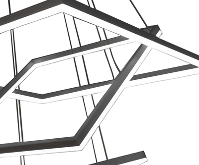 08201,19(4000K) Подвес Альтис черный Led 110W