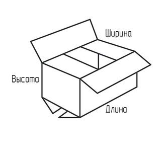 Гофрокороб  335*235*340 мм. (Т-23)