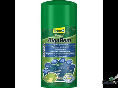TetraPond AlgoRem 1000 мл на 20м3 - Препарат для борьбы с мелкими зелеными водорослями (мутной зеленой водой)
