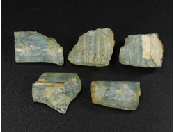 Топаз голубой, кристалл, "дикий", в ассортименте, Россия, Забайкальский край (14-15 мм, 1-2 г) №36029