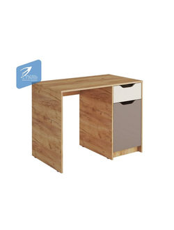 Стол письменный СП-001 РИЧ Миндаль/Глиняный серый (Стиль)