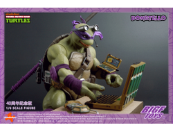 ПРЕДЗАКАЗ - Черепашка Донателло (Teenage Mutant Ninja Turtles, Черепашки-Ниндзя) - Коллекционная фигурка 1/6 TMNT Donatello 40th Anniversary (BIGF-003) - BIGFTOYS ?ЦЕНА: 24500 РУБ.?