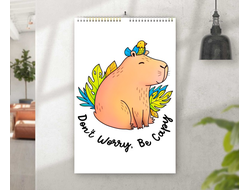 Перекидной календарь Капибара, Kapibara-san №21