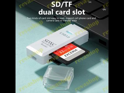 Картридер USB 3,0 2 в 1 Micro SD TF карта флеш-накопитель высокоскоростной мульти-кардридер записывающее устройство