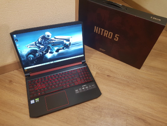 ACER NITRO 5 AN515-54-599P  ( 15.6 FHD IPS I5-9300H RTX2060(6GB) 8GB 1TB + 256SSD )