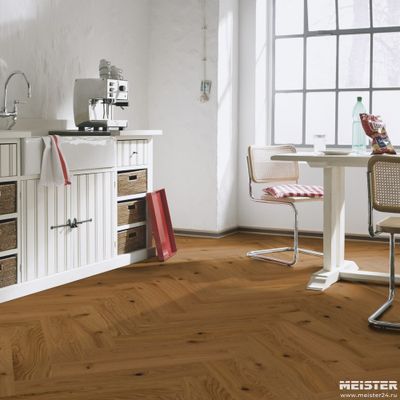 Паркетная доска Meister Дуб Витал 8377 PS500R