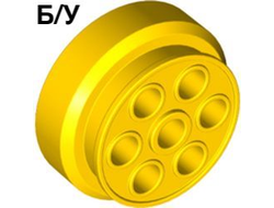 ! Б/У - Wheel 30mm D. x 13mm (13 x 24 Model Team), Yellow (2695 / 269524 / 4212501) - Б/У