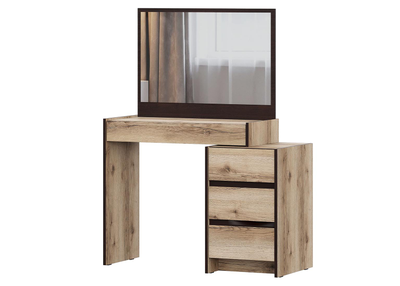 Прага Стол туалетный Дуб Делано/Дуб Венге