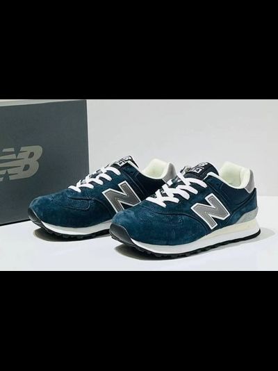 New Balance 574 Grey Navy мужские