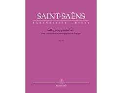 Saint-Saens, Camille, Allegro appassionato op.43 für Violoncello und Klavier