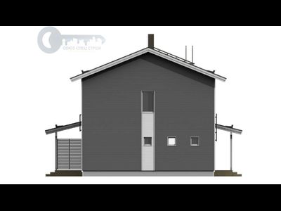 ДЖ-22 ЖИЛОЙ ДОМ: ГАБАРИТНЫЕ РАЗМЕРЫ: (11,2 Х 8М) 2 ЭТАЖА, ОБЩАЯ ПЛОЩАДЬ: 185М²