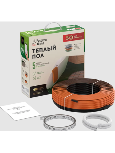Кабель нагревательный "Русское тепло" РТ-700-35,0