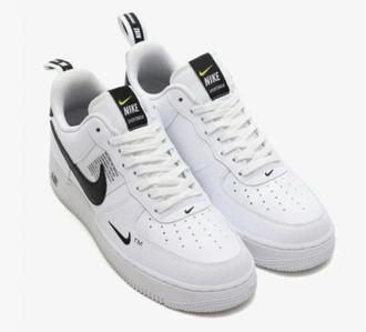 Nike Air Force 1 '07 LV8 Utility White (Экокожа) сбоку