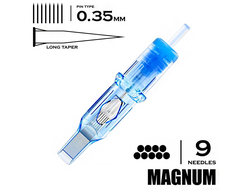 9 MGLT / 0,35mm - M1/Magnum Long Taper "EMALLA ELIOT"