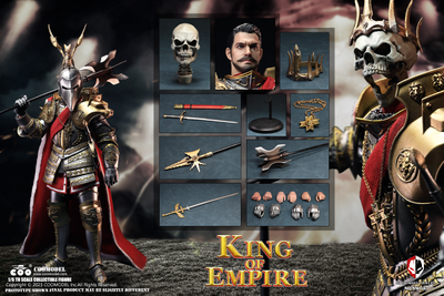 Король-скелет - Коллекционная ФИГУРКА 1/6 scale NIGHTMARE SERIES  STANDARD ALLOY VERSION KING OF EMPIRE (NS016) - COOMODEL