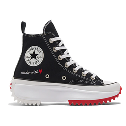 Женские кеды Converse Run Star Hike High Top черные на платформе 171120C