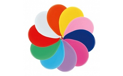 Премиум шар 10"/25см Пастель, Sx, 100 шт МИКС