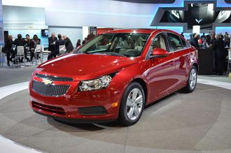 Оригинальная защита радиатора Chevrolet Cruze 2013- 2015 г.в.