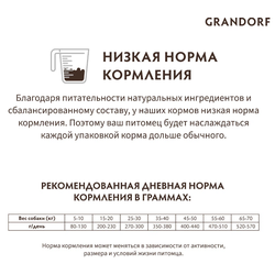 Grandorf (Грандорф): сухой корм для собак всех пород Белая рыба, 3 кг