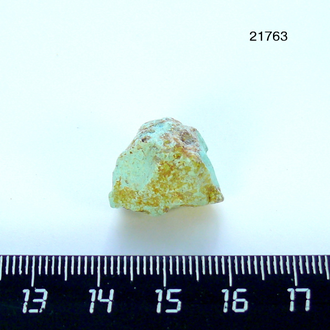 Бирюза натуральная (необработанная) Казахстан арт.21763: 4,9г - 20*15*14мм