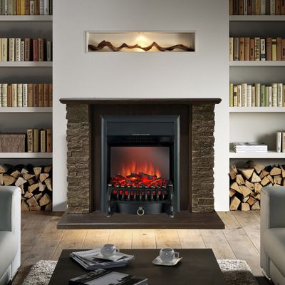 Электрокамин Кимберли AO M3 с очагом Fobos