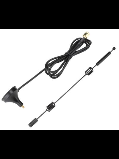 Уличная антенна WiFi (2,4/5 Ггц) с кабелем 3 метра и с магнитным основанием. (Разъём SMA Male) для систем беспроводного видеонаблюдения (усиление 11 Дб)