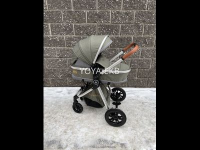 Детская коляска 2 в 1 Luxmom V9 Оливковый