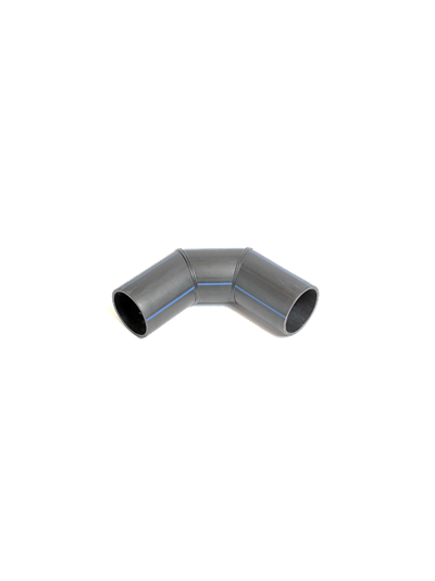 D315 SDR17 Отвод сварной сегментный ПНД ПЭ100 45°- 90° производство в СПб