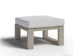 Оттоманка Мельбурн из алюминия