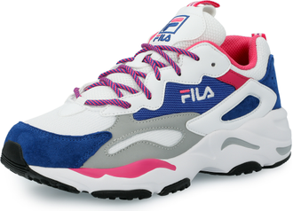 Кроссовки FILA RAY TRACER Бело-сине-розовые женские (36-41)