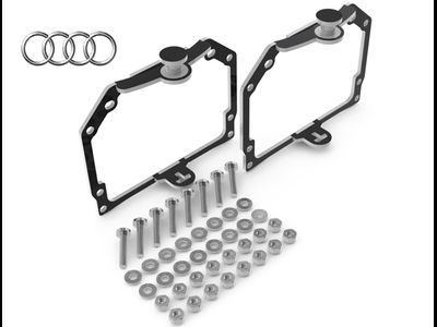 Переходные рамки для адаптивных фар Audi A5, Q5, Q7 под модуль Hella 3R / Hella R New (Комплект, 2шт)