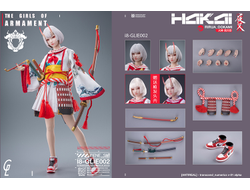 Девочка-они Рируя (в белом) - Коллекционная фигурка 1/6 SCALE The Girls of Armament Rirua OOKAMI (I8-GLIE002) - i8toys x Gharliera