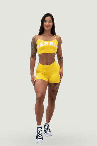 Топ LIGHT-SUPPORT SPORTS BRA GYM HERO 579 Желтый