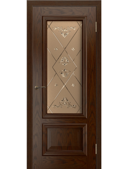 Межкомнатная Дверь Виолетта тон 30 шпон