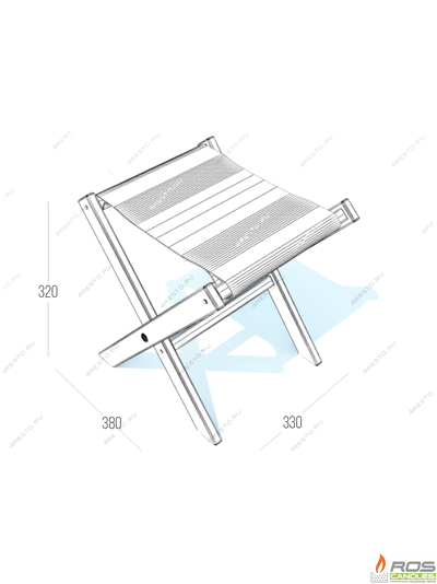 Подставка для сумок "Светлый дуб"