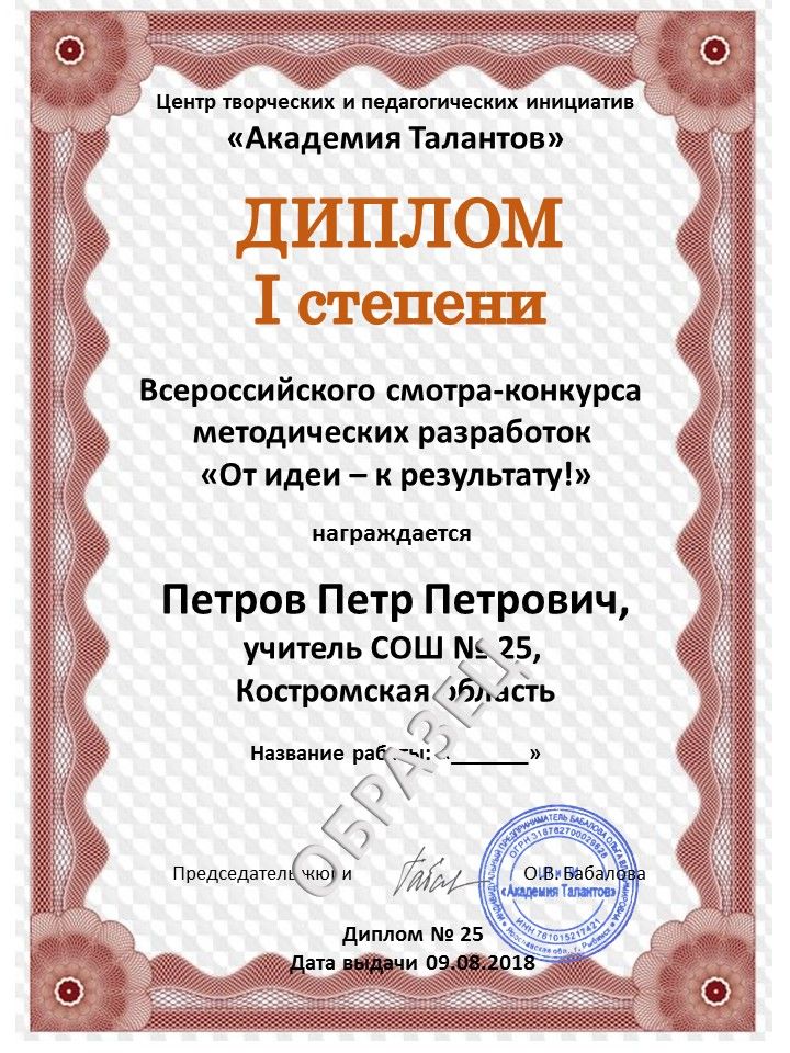 Название конкурса вопросов. Название конкурса вопросов