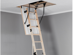 Деревянная чердачная лестница OMAN COMPACT TERMO