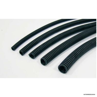 Трубка гофрированная DKC d 6.8мм (черная, разрезная) цена за 50 метров