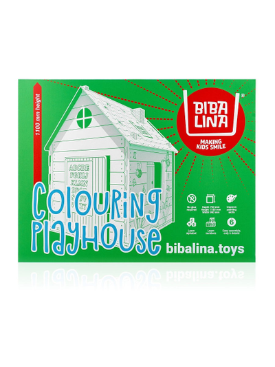 Дом раскраска Bibalina английский алфавит купить в Воронеже