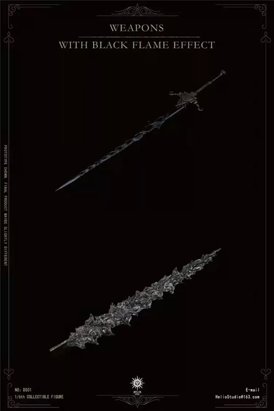 Сир Вильгельм (Dark Souls 3)  - Коллекционная фигурка 1/6 Hollow Knight of Londor (DS01) - Helio Studio