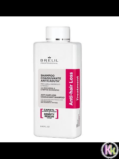 BRELIL PROFESSIONAL ANTI-HAIR LOSS SHAMPOO Вспомогательный шампунь против выпадения волос, 250 мл