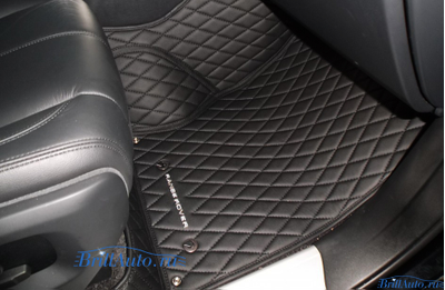 3D коврики в салон Range Rover из экокожи