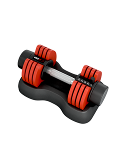 Гантель регулируемая UNIX Fit 11 кг красная